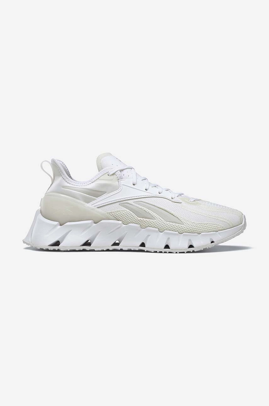 Podeszwa i cholewka Reebok Zig Kinetica z profilu