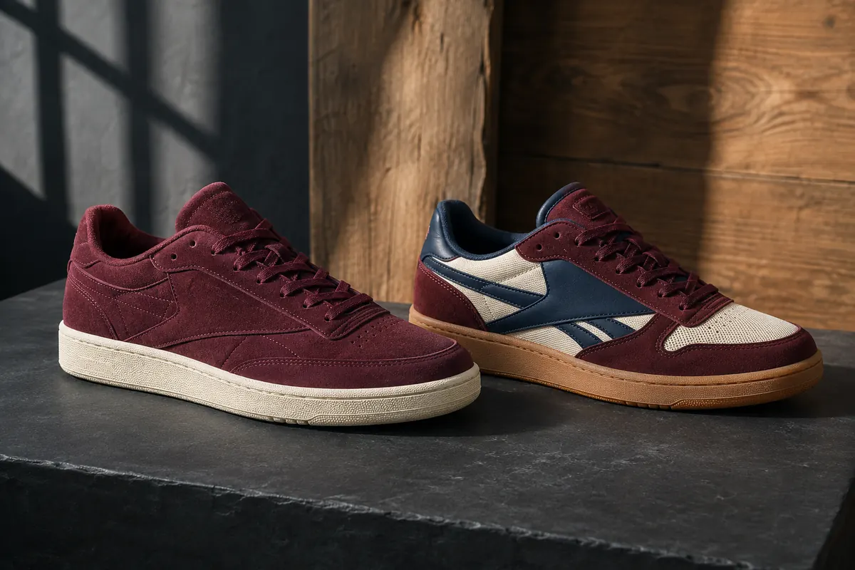 Reebok Club C 85 vs Club C Revenge — porównanie sylwetek i konstrukcji
