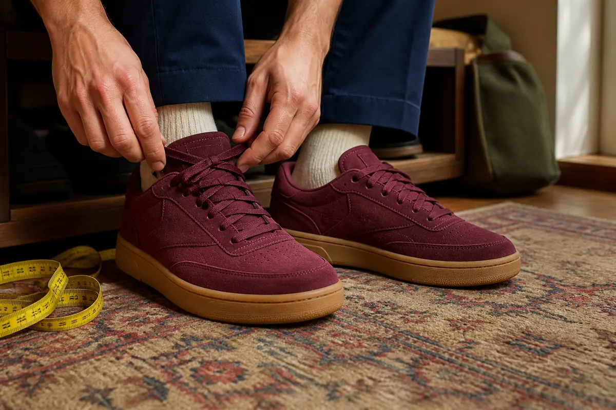 Reebok Club C 85 vs Club C Revenge — kontrola dopasowania, sznurowania i miejsca na palce