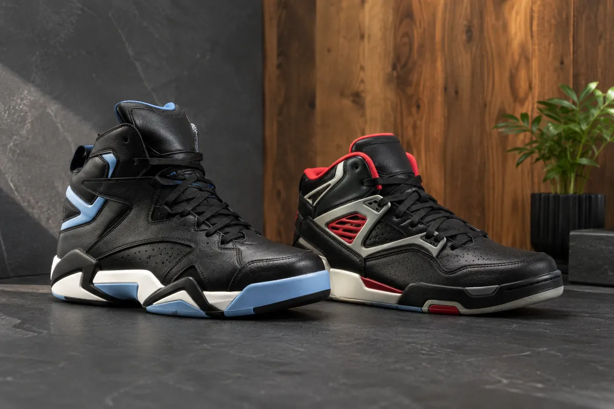 Reebok Shaq Attaq vs Pump Omni Zone II — porównanie sylwetek i konstrukcji