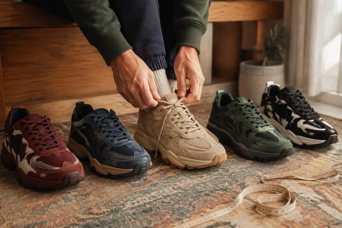 adidas Ozweego vs Response CL — kontrola dopasowania, sznurowania i miejsca na palce