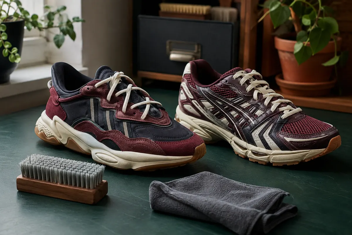 adidas Ozweego vs Response CL — bezpieczna pielęgnacja materiałów po użytkowaniu