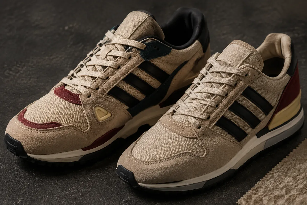 adidas ZX 750 vs ZX 500 — zbliżenie materiałów, paneli i podeszwy