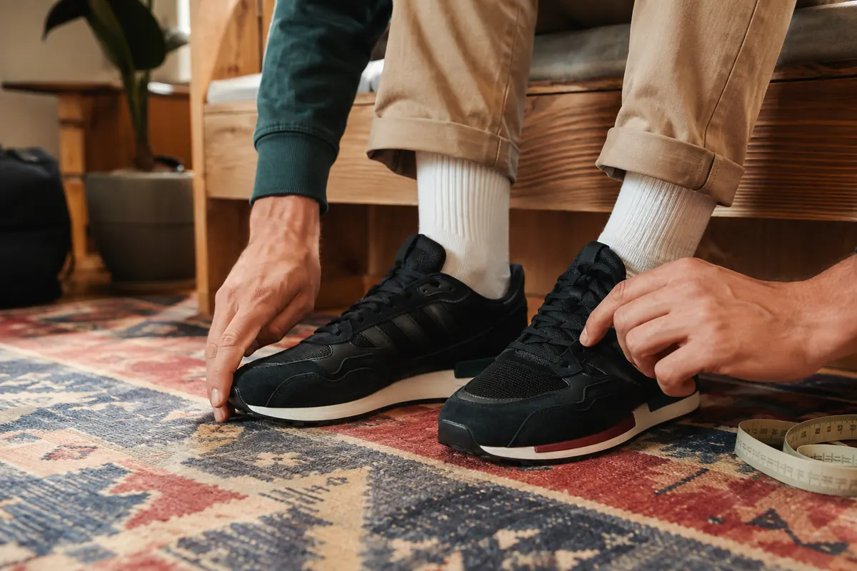 adidas ZX 750 vs ZX 500 — kontrola dopasowania, sznurowania i miejsca na palce