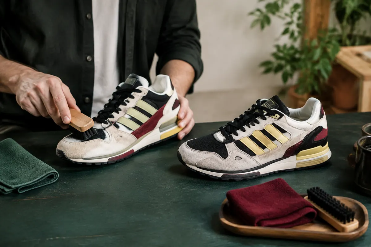 adidas ZX 750 vs ZX 500 — bezpieczna pielęgnacja materiałów po użytkowaniu