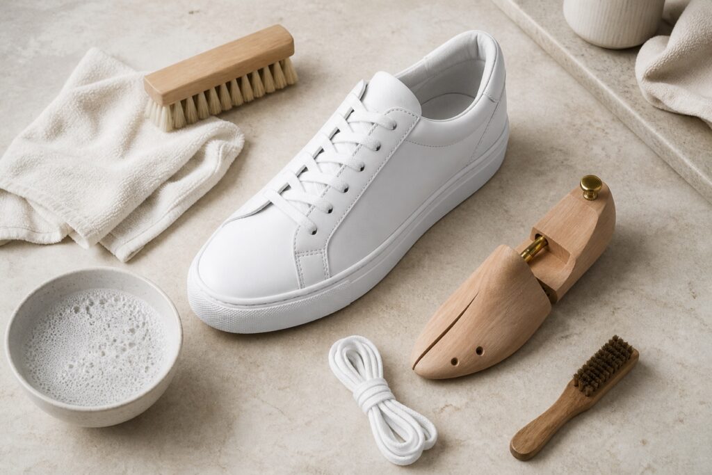 Jak czyścić białe sneakersy? Kompletny poradnik bez niszczenia butów