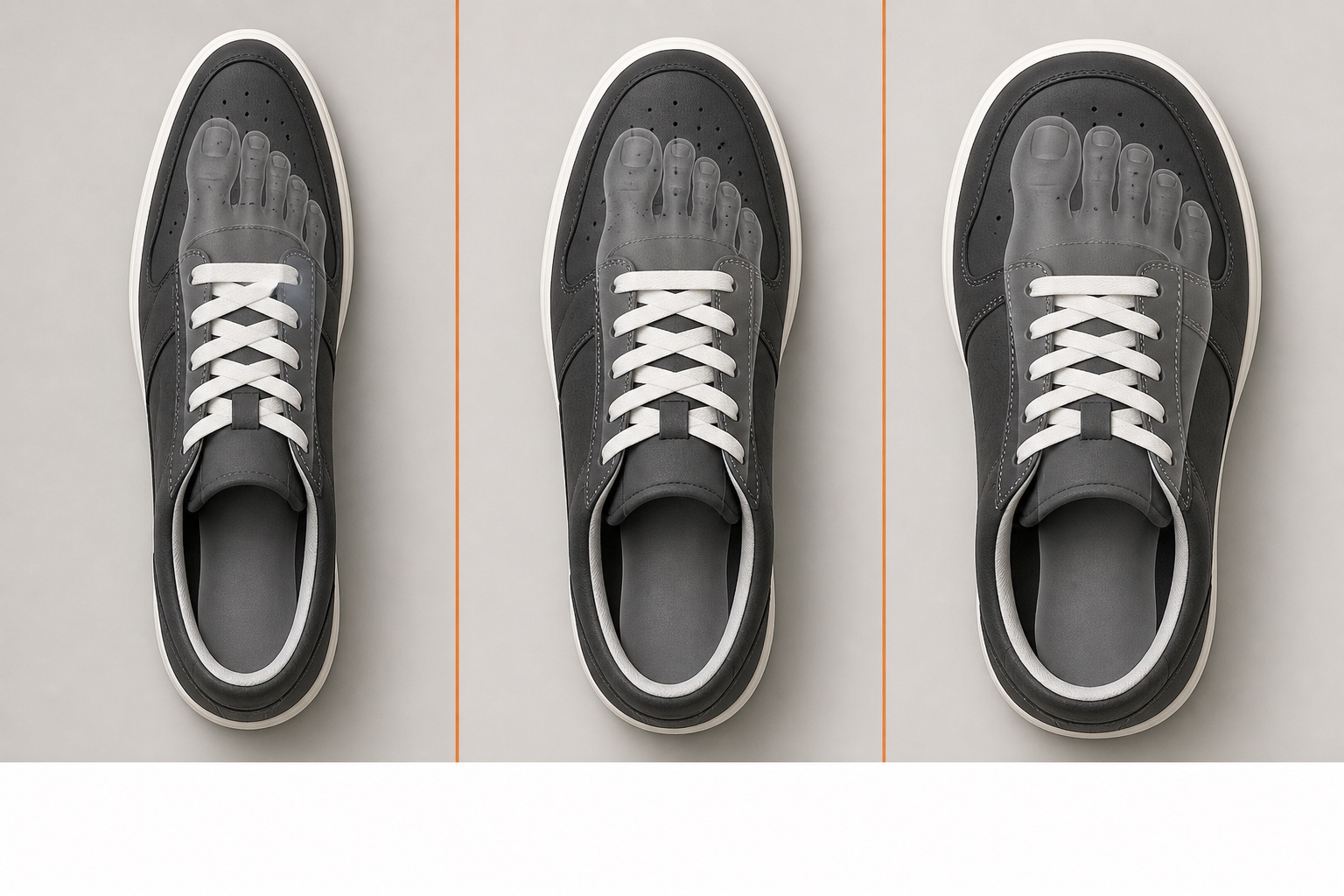 Porównanie kształtu noska w Puma Clyde i Puma Suede